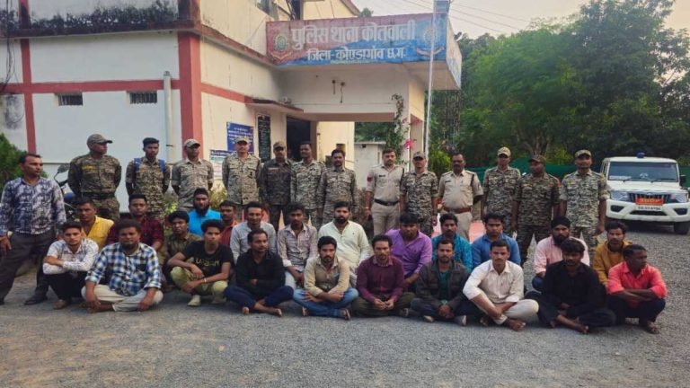 बढ़ते अपराधों पर पुलिस की कड़ी कार्रवाई, 23 संदिग्धों को भेजा जेल