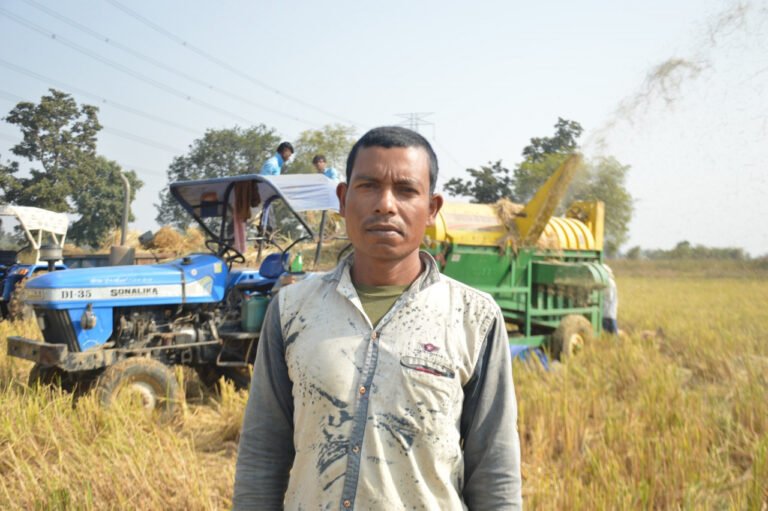 खेतों की मेहनत रंग लाई, किसान की फसल विक्रय के लिए तैयार